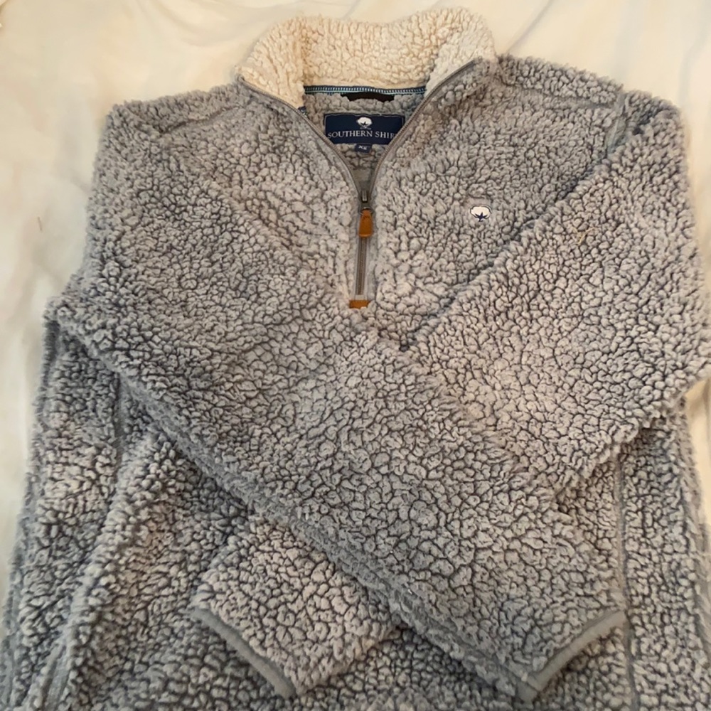 Sounther shirt Sherpa half zip
